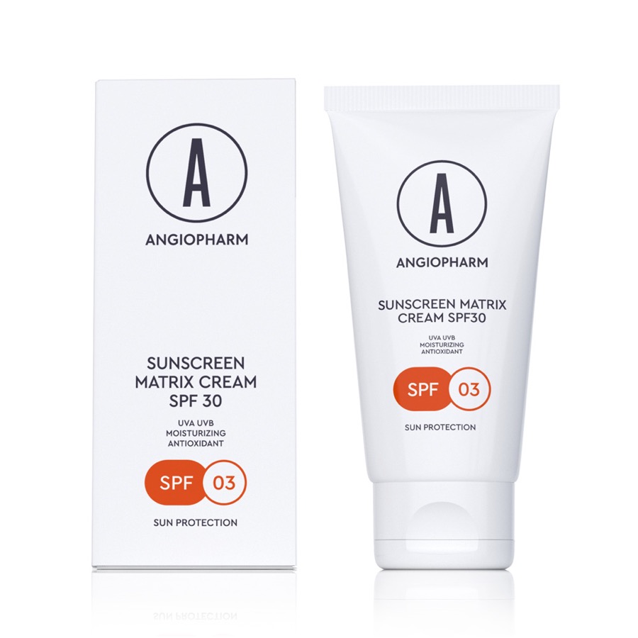 Солнцезащитный крем SPF30 III, 50 мл — Ангиофарм, домашний уход